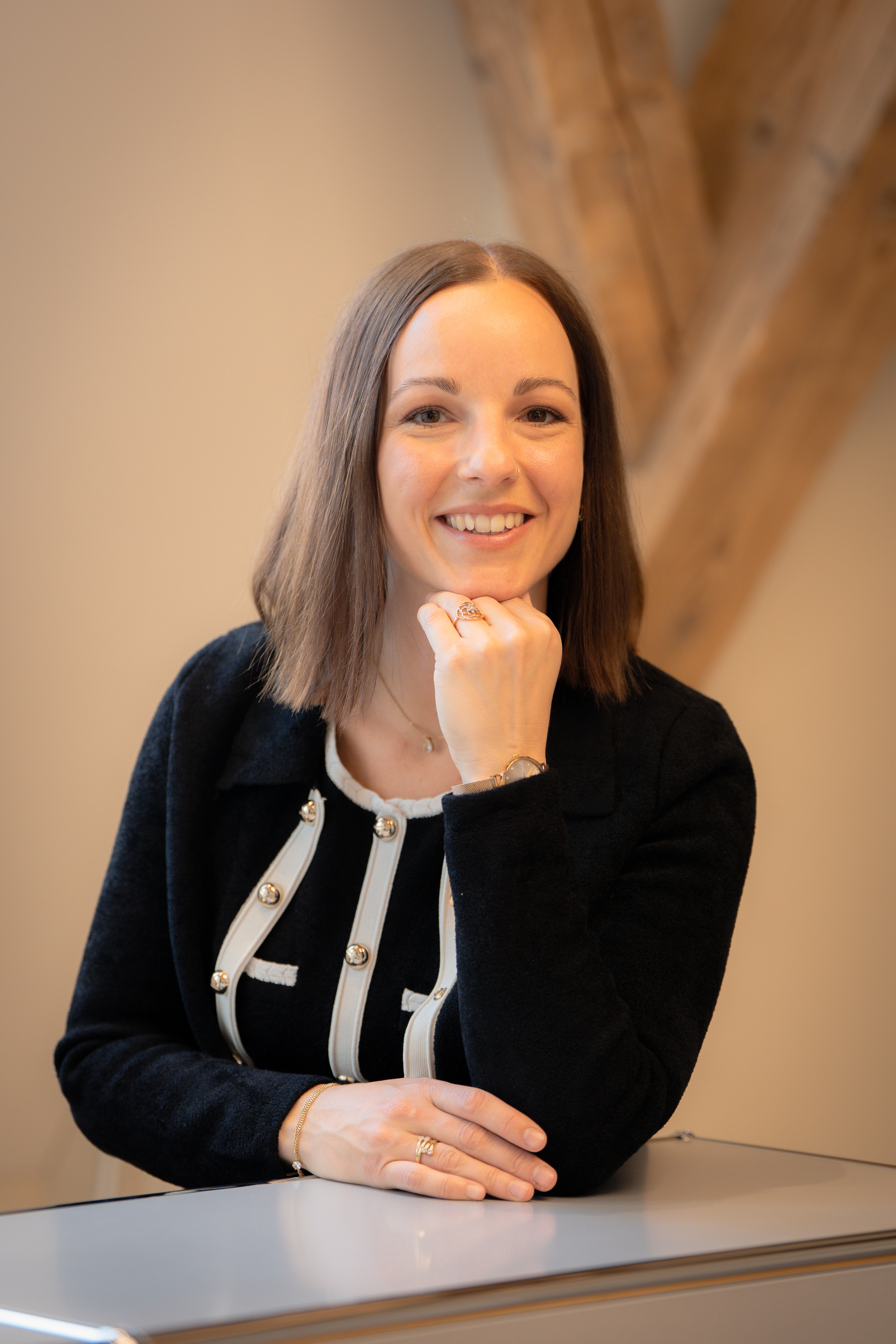 Melissa Sohm bei der Praxisanalyse